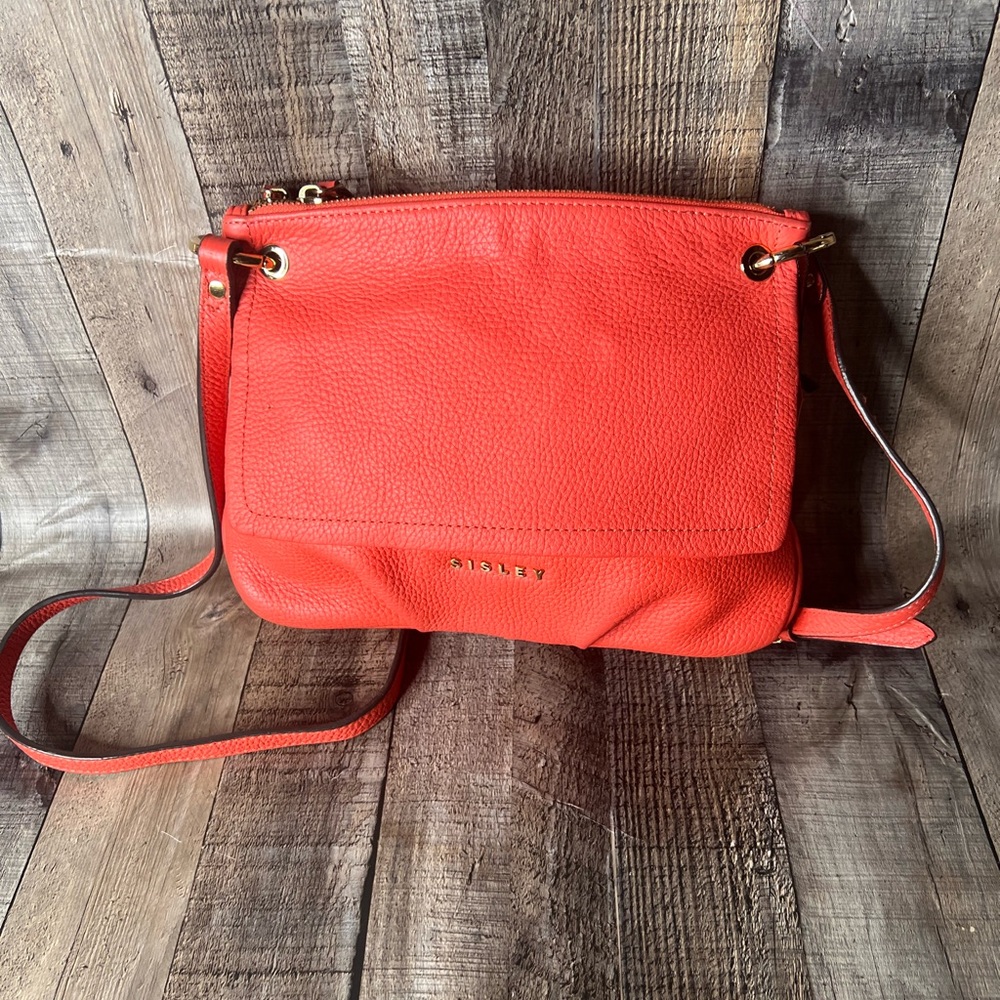 Sisley Leather shoulder Crossbody Bag - Picture 16 of 16